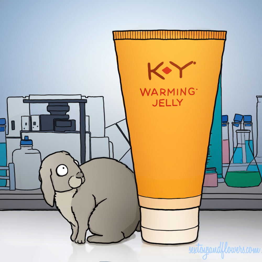 A Rabbit Afraid of K-Y Warming Jelly