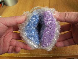 Sponges and Bubble Wrap