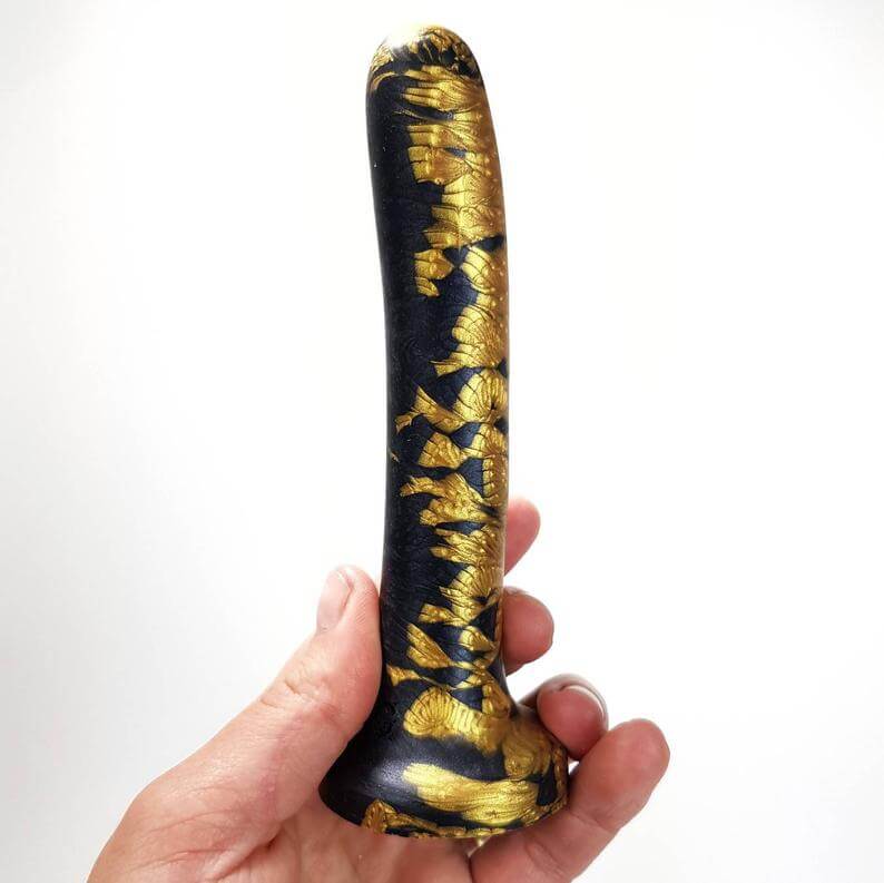 5-inch Bi-pearlescent Anal Dildo