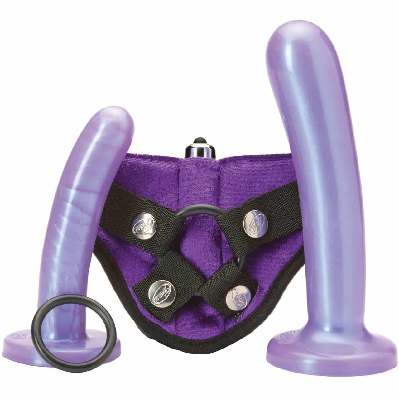 BEND OVER INTERMEDIATE HARNESS KIT BY TANTUS - PURPLE