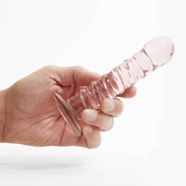 Spartacus Curved Glass Dildo